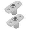 2Pcs Top Mount Rowlock Socket 1/2 Inch Rugged Reliable Oar