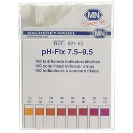 Camlab 1138929 pH-Fix indicator stick, pH 7.5-9.5, 6 mm x 85 mm (Pack of 100)