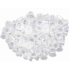 100 PCS/Bolsa Tapas de Tinta para Tatuaje Recipiente de Plástico