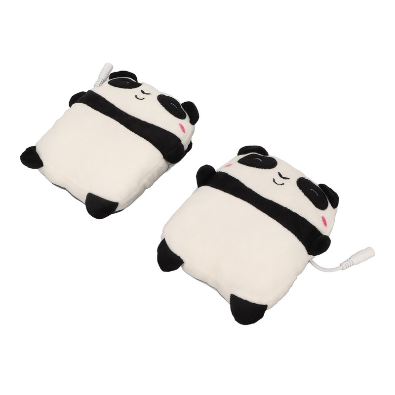USB Heated Gloves Cartoon Shaped Keep Warm Adjust Strap Electric