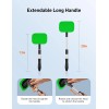 Windshield Cleaner, Microfiber car Window Cleaner 4 Reusable and Washa green