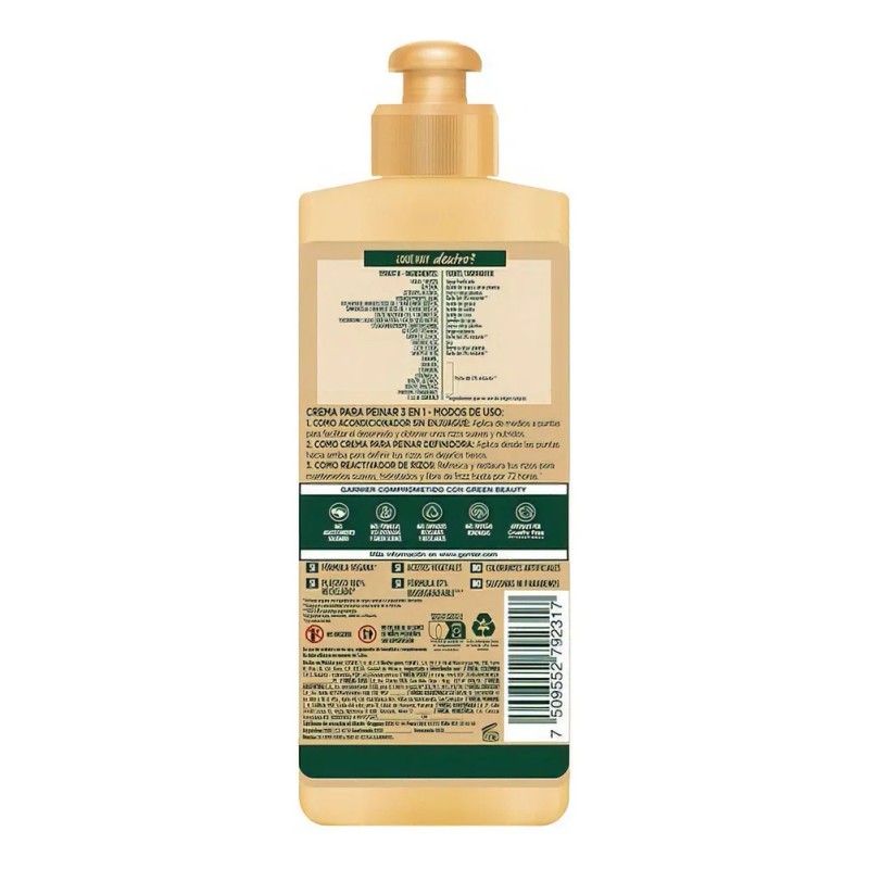 Fructis Hair Food Cacao Crema Para Peinar 300 Ml
