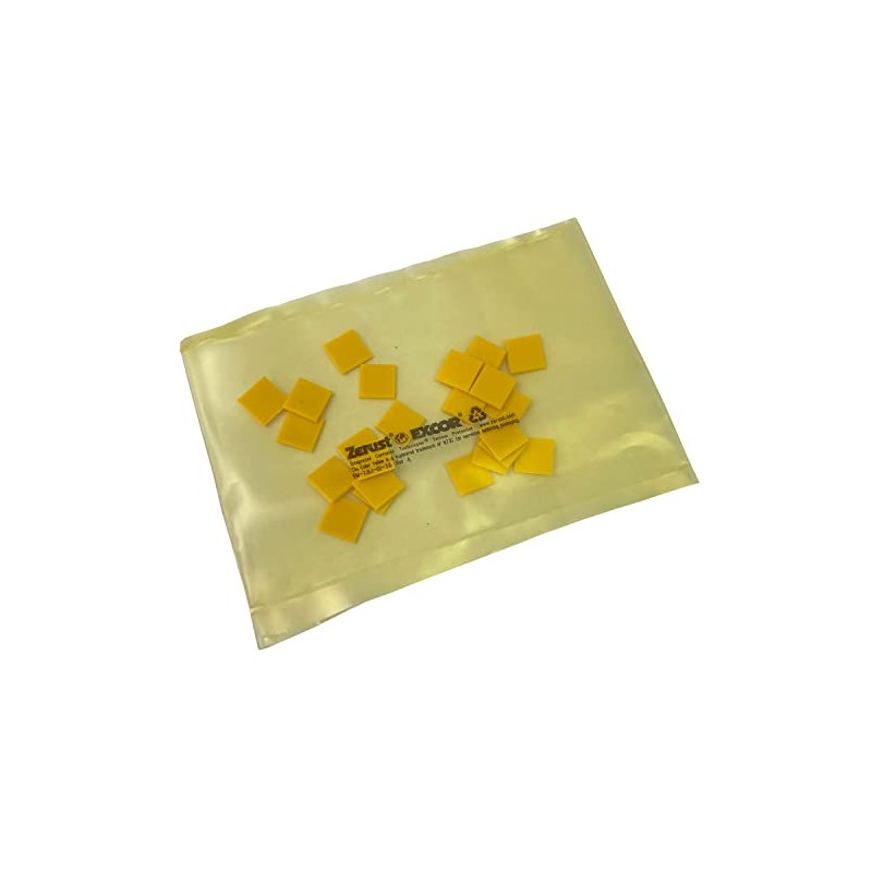 Zerust Rust Prevention Plastabs .50" x .50" - Pack of