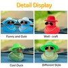 wonuu Car Dashboard Rubber Duck Ornament, Car Decoration Colour Ducks