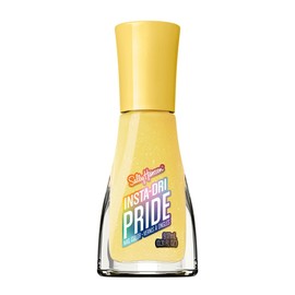 Sally Hansen Insta-Dri Pride Nail Polish | Quick Dry, Long Lasting, Streak-Free Shine | Opaque, Glossy | 881 Free to Bee | Bold Golden Yellow Nail Color