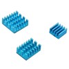Jopto Aluminum Heatsink with Thermal Tape Compatible with Raspberry Pi