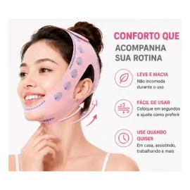 Faja Facial Lifting Reductora Papada Modeladora Todo Tipo De Piel