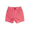 RUGGEDBUTTS Boys UPF50+ Sun Protection Gingham Swim Trunks - Vintage