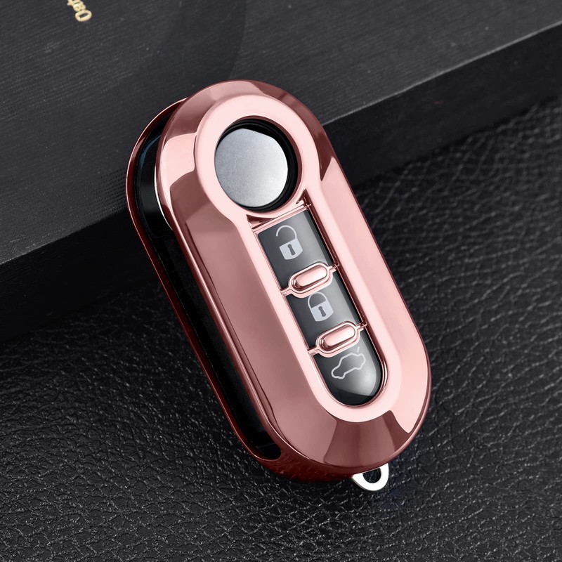 OATSBASF Car Key Case for Fiat, Key Case Suitable for