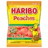 Haribo Gummi Candy, Peaches, 4 oz. Bag (Pack of 12)