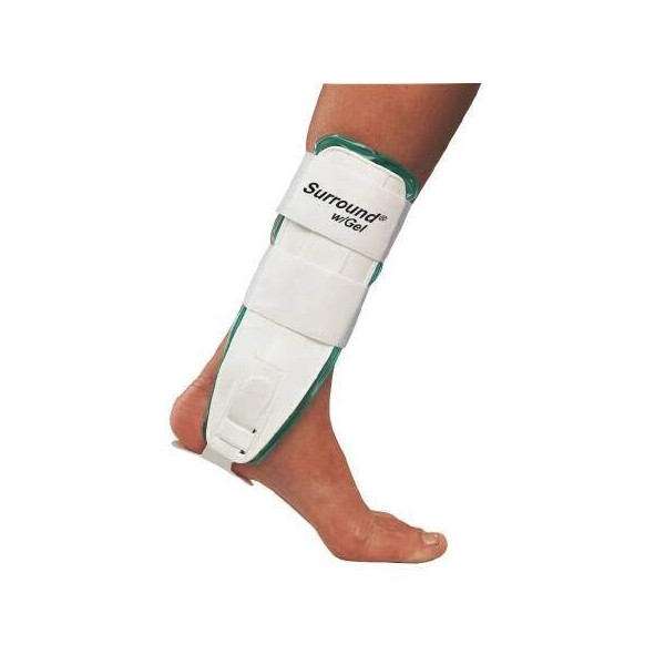 DJO 79-97865 PROCARE Surround Gel Ankle Brace, Medium, Height 9"