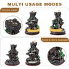SPACEKEEPER Incense Burner, Backflow Incense Holder 2 sides Waterfall Incense