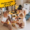Toddler Workbench & Tool Set with Battery-Operated Drill - Includes