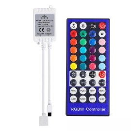 Unbranded RGBW Remote Controller 5 Pin for LED Strip Light DC 12V