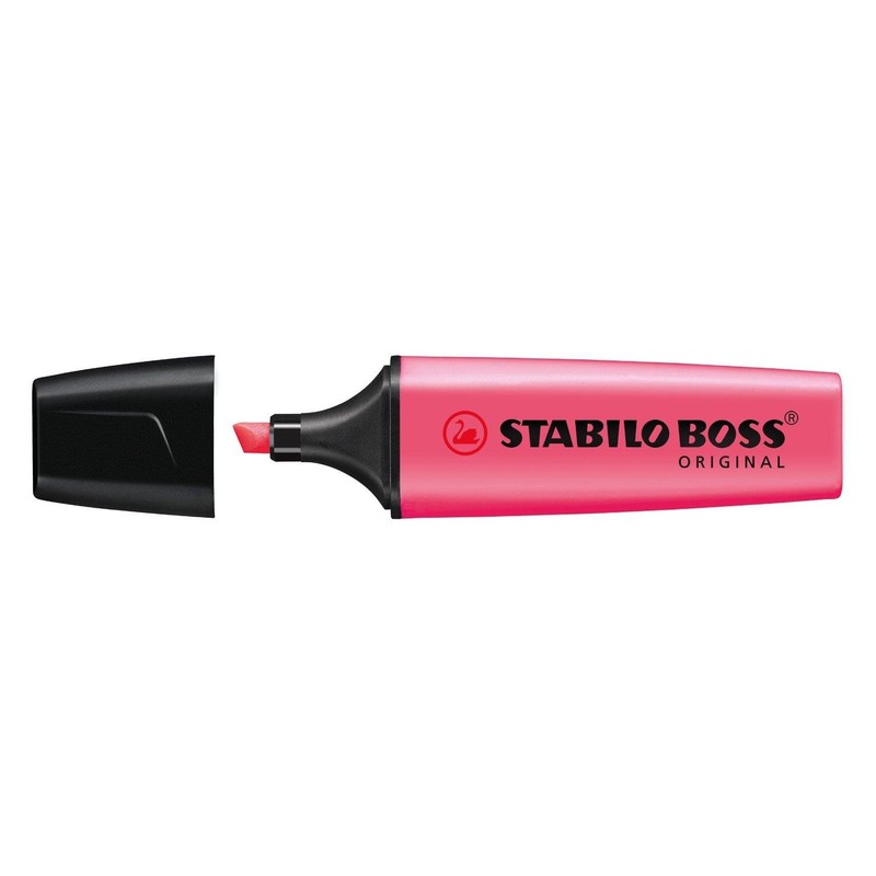 Highlighter - STABILO BOSS ORIGINAL - Pack of 3 -