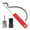 Kapsuen Bicycle Chain Whip – 3 Pieces Sprocket Puller Cassette