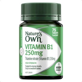 Nature's Own Vitamin B1 250mg - Vitamin B - 75 Tablets