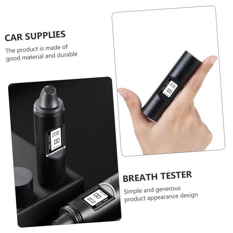 Baluue High Precision Handheld Alcohol Tester Portable Alcohol Test Tool