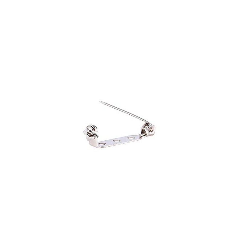 50Pcs Bar Pins Brooch Lock, Pins Safety Pins Back Safety