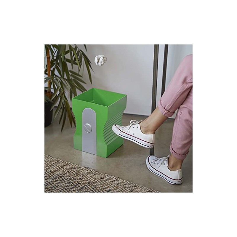 balvi Sharpener Waste Paper Bin Green Original and Fun in