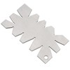 Smgda Screw Thread Gauge, Cutting Angle Gauge, 29°- 90° Multiple