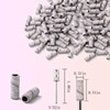 100Ps Small Sanding Bands for Nail Drill, 180/240 Fine Grit