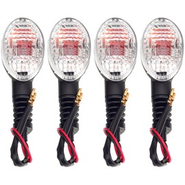 AHL Set of 2 Motorcycle Turn Signals 12V Left and Right 23037-0115 23037-0116 Application: Kawasaki KLX125 D-TRACKER 2010-2013/KLX125L 2013-2016/KLX150 D-TRACKER 2014-2022 0/klx1 50L