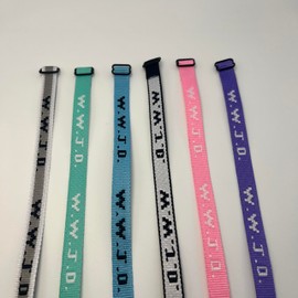 Progresssail 6 Pack WWJD Bracelet for Women Men, What Would Jesus Do Bracelets Colorful Webbing Adjustable Bracelets Roped Elastic Strap Bracelets