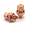 Split Bolt Connectors Copper Grounding Wire Clamps with Heat Shrink