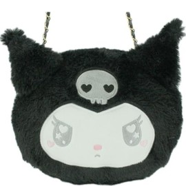 Yasuda Tsusho Sanrio Characters Die-Cut Fur Chain Shoulder Bag Chromi KU Die Cut Fur Shoulder 109 Size: Approx. H 7.1 x W 7.1 x D 7.1 inches (18 x 18 x 18 cm)