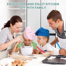 AIXXCUVQ 2X Multifunctional Jar Scraper – Versatile Tool for Kitchen Safe and Durable Kitchen Scraper Set Splatypus Jar Spatula, Gray + Light Pink