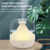 Humidifier Mini Desktop Aromatherapy 1800mAh USB Atmosphere Lamp 700ml Large