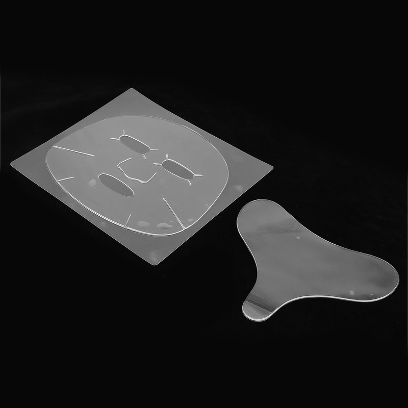 2 In 1 Facial Chest Pad Set Reusable Silicone Home