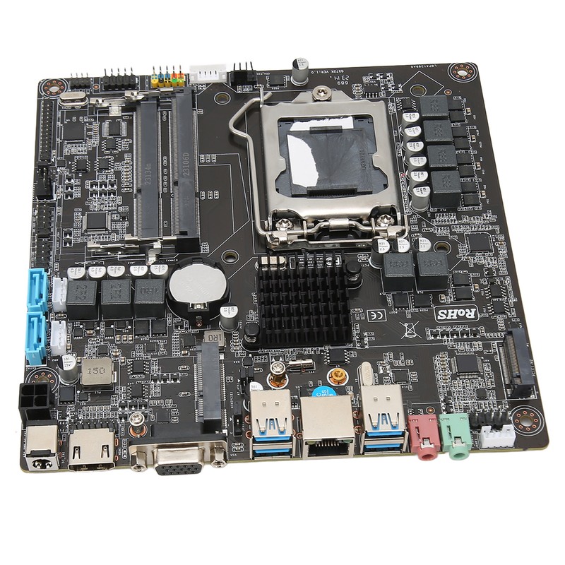 B250 Micro ITX Motherboard Dual Channel DDR3 Support VGA RJ45