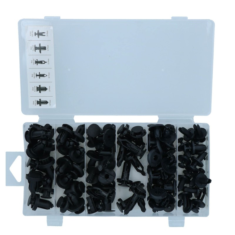 Push Pin Clip Assortment fasteners Car Body Trim fenders Bumpers