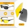DOOUBAO Sun Visor Extender for Car, 2 in 1 Day