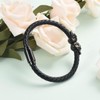 Cremation Jewelry Skull Urn Bracelet for Ashes for Men Women