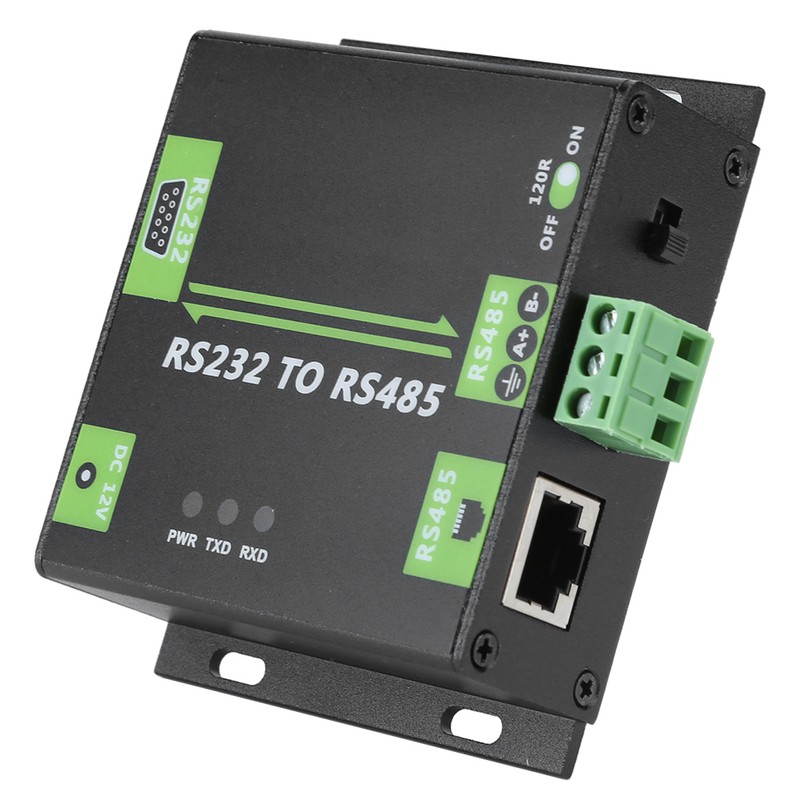 RS232 to RS485 Converter Electromagnetic Isolation Asynchronous 2‑Way Adapter Module
