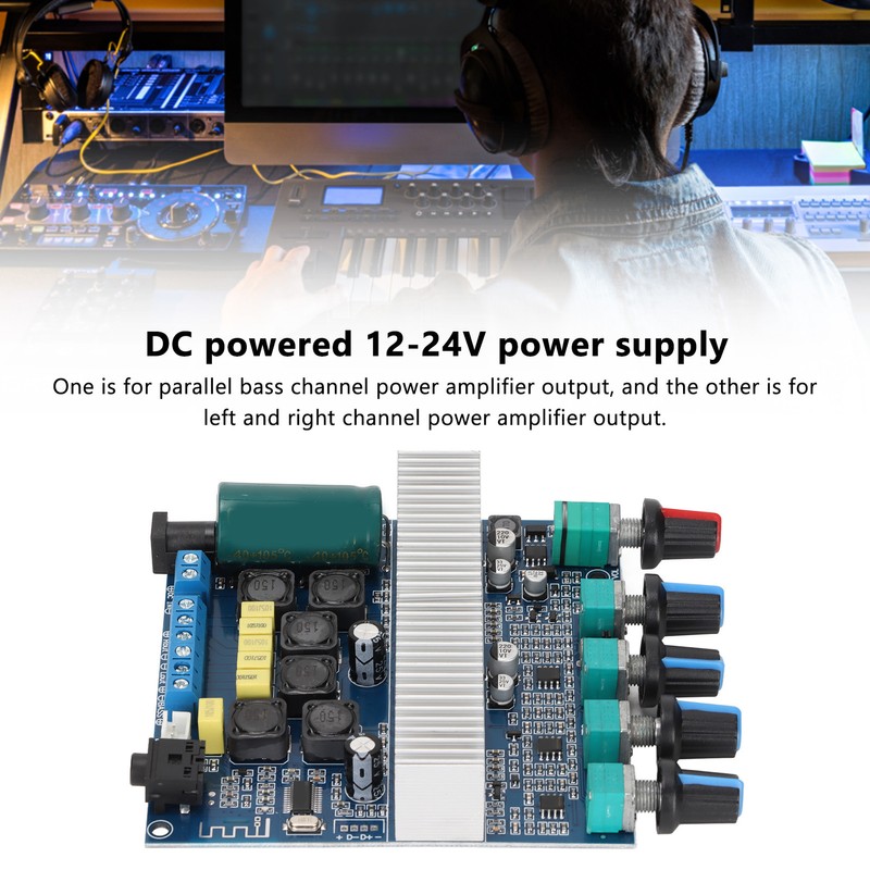Subwoofer Amplifier Board HIFI High Power 2.1 Channel Amplifier Board