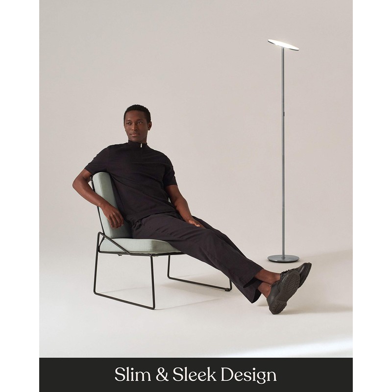 Brightech Sky LED Floor lamp, Torchiere Super Bright Floor Lamp