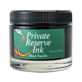 Private Reserve Ink - 60 ml Ink Bottle for Fountain Pen (Blue Suede) (PR17003)
