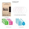 AKWOX [4-Pack] Tempered Glass Screen Protector for Garmin Swim 2
