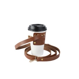 BEAUTY WHITE Cup Holder Take Out Carry Handbag Drink Holder Cup Holder Cup Sleeve Strap