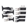 10Pcs Oscillating Saw Blades Universal Quick Release Tool Accessories Kit