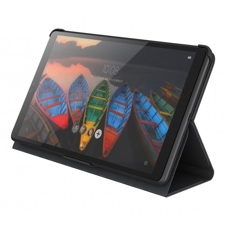 Lenovo Book Cover Tablet M8 Black - Automatic Sleep and
