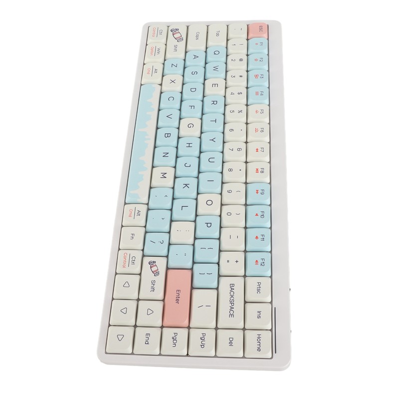 84 Key Bluetooth Keyboard 3 Mode 2.4G Wireless Bluetooth Gaming