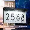Percompile House Numbers For Outside Solar Powered, Address Plaques for