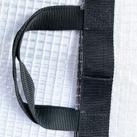 NVAAV Fishing Fish Weigh in Bag - Large Size 24 IN x 24 IN Tournament Catch Transport Bass Walleye Sack (Clear)