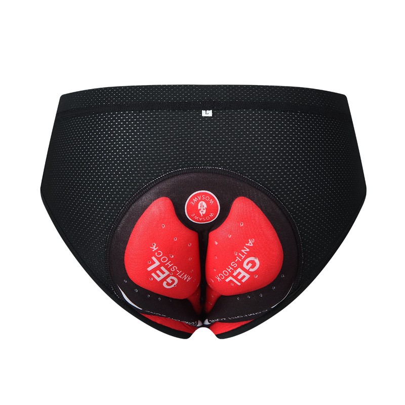 Men Bike Underwear Breathable Padded Bicycle Briefs Cycle Underwear Shorts