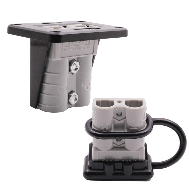 ANDCHIER 50 Amp Battery Quick Connect Connector 6-12 Gauge Battery